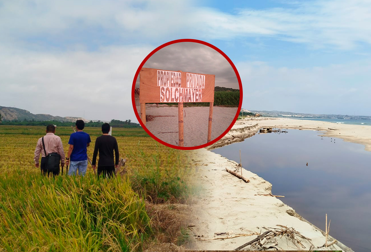 Agricultor invasión de sus tierras en Tumbes por parte de inmobiliaria